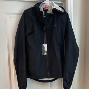 Rapha Black Hooded Rain Jacket